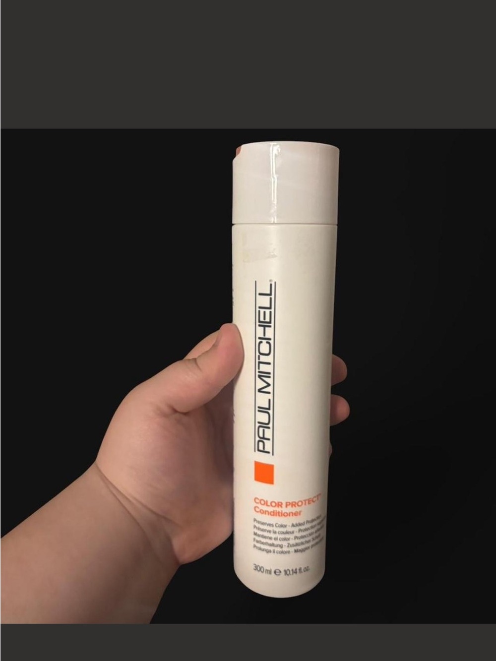 Paul Mitchell Color Protect Conditioner - White with Orange Detail